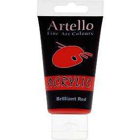 Artello akrylmaling 75 ml - Brilliant Red | på føtex.dk!
