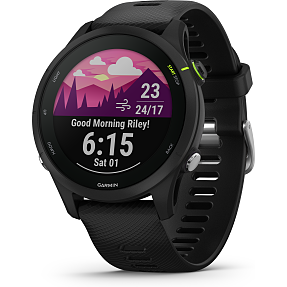 Garmin Forerunner 255 Music Smartwatch - sort