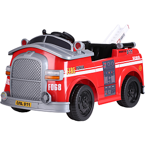 Brandbil 12 V - rød