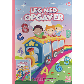 Leg med opgaver 24 tegninger A4