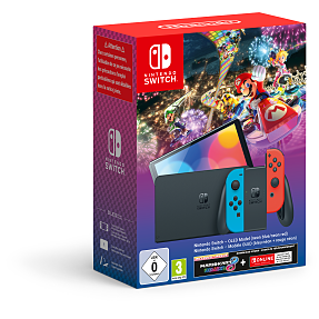 Nintendo Switch OLED konsol inkl. Mario Kart 8 Deluxe | Køb på