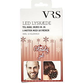 VRS unisex jule LED lyskæde str. onesize