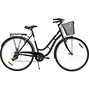 Forblive Passiv Hej PUCH Bella dame cykel 7 gear 28" 2023 - sort | Køb online på br.dk!