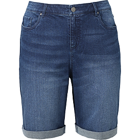 VRS dame denim shorts str. 48 - mørkeblå