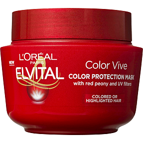Hårkur m. rød pæon og UV-filter farvet hår