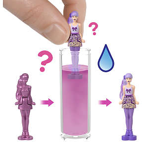 Barbie mini Color Reveal dukke – flere varianter – assorteret