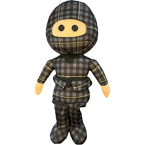 Ternet Ninja 3 bamse 35 cm<BR>