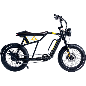 A-Spadz Cavet Super elcykel - sort