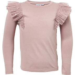 VRS børne bluse str. 122/128 - rosa