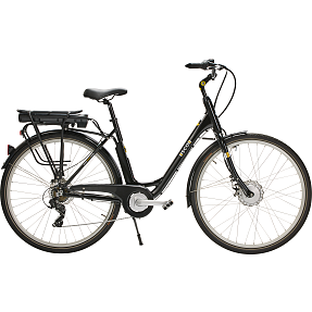 SCO E-Modern dame elcykel 7 gear 28" 10,4AH 2025 - sort