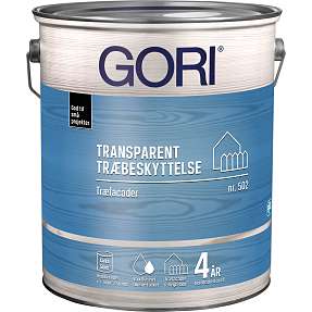 Gori 502 transparent træbeskyttelse 5 liter - trykimp. grøn