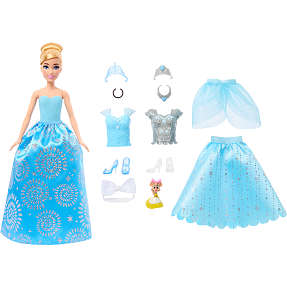 Disney Princess Askepot dukke med tilbehør