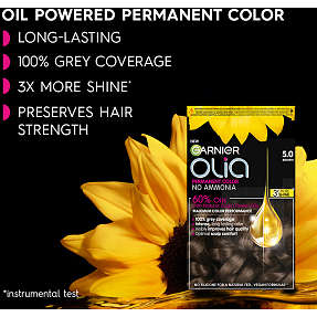 Permanent hårfarve 6.3 Golden Light Brown m. blomsterolie u. ammoniak