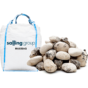 Maxibag hvide singels 23-64 mm 1 m3