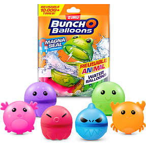Bunch O Balloons genanvendelige dyrevandballoner 6 stk.