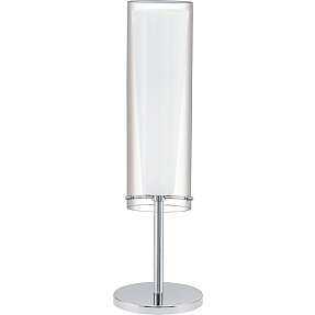 Pinto bordlampe - hvidt/klart glas