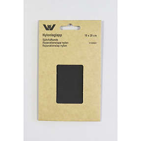 VJ nylon reparationslap 10x20 cm - sort