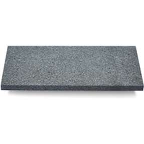 Granitflise 30 x 60 x 5 cm - mørk grå