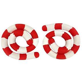 forord Pind Rund Fidget Toys elastiske reb 2 stk. - rød og hvid | Køb online på br.dk!