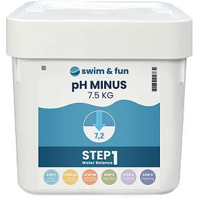 Swim & Fun pH Minus 7,5 kg til pool