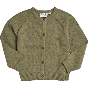 VRS baby cardigan str. 80 - grøn