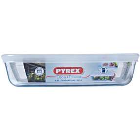 Pyrex Cook & Freeze fadsæt m. låg