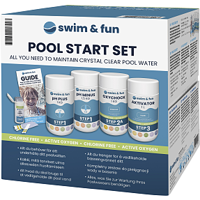 Swim & Fun Pool startsæt - klorfri