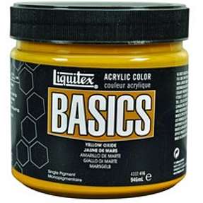 Liquitex basics 946ml yellow oxide 416