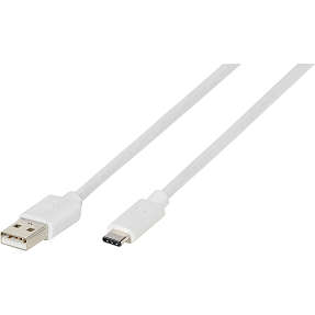 Vivanco USB-C/USB 2.0 kabel hvid | Bilka.dk!