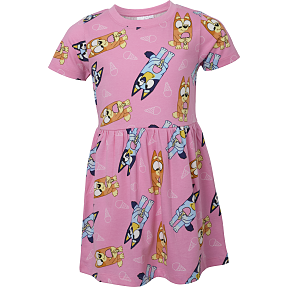 Bluey kjole str. 86/92 - pink