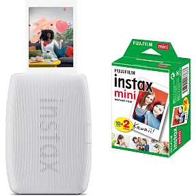 Instax Mini Link 3 printer hvid inkl. 2x10 film