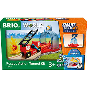 BRIO 33976 Smart Tech Sound Rednings Action Tunnel-sæt