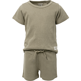 VRS baby shorts sæt str. 86/92 - oliven