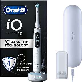 Oral-B iO10 elektrisk tandbørste - hvid