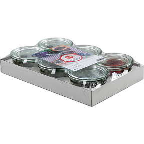 Weck glas 6-pak