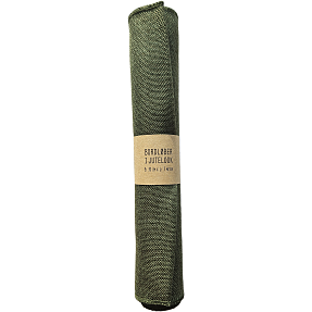 Bordløber i jute  30 cm x 3 meter - olivengrøn