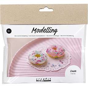 Creotime mini DIY donuts modelleringskit