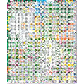 Diamond art 25x30cm - blomster