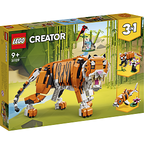 sagsøger Empirisk oase LEGO® Creator 3-i-1 Majestætisk tiger 31129 | Køb på føtex.dk!