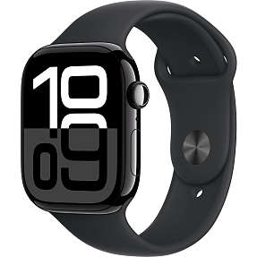 Apple Watch S10 Cell 46 mm M/L - Jet Black Aluminium Sport Band