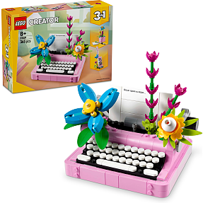 LEGO Creator 3-i-1 Skrivemaskine med blomster 31169
