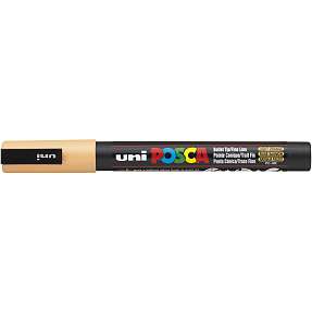 Posca PC3M vandbaseret tusch - lys orange