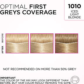 Permanent hårfarve 1010 Light Iced Blonde m. royal jelly u. ammoniak