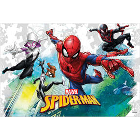 Spiderman team up dug 120x180cm