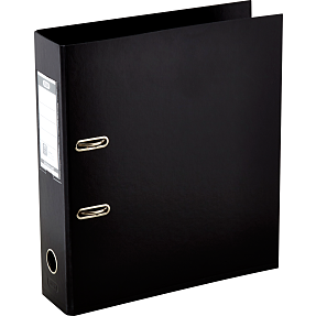Brevordner A4 8 cm - sort