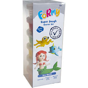 Formy Super Dough modellervoks starterpakke - Sea World