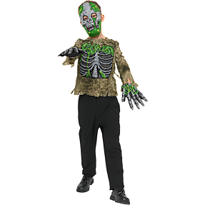 Halloween zombie kostume str. 116