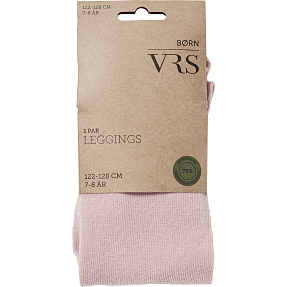 VRS børne leggings str. 7-8 år - rosa