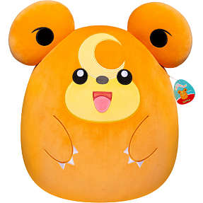 Pokémon Squishmallows Teddiursa bamse 50 cm