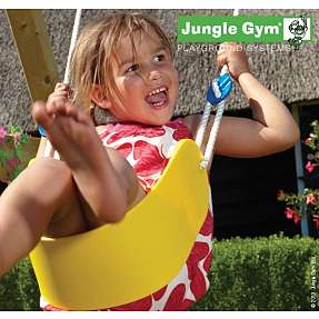 Jungle Gym Sling Swing letvægtssæde kitsæt, gul